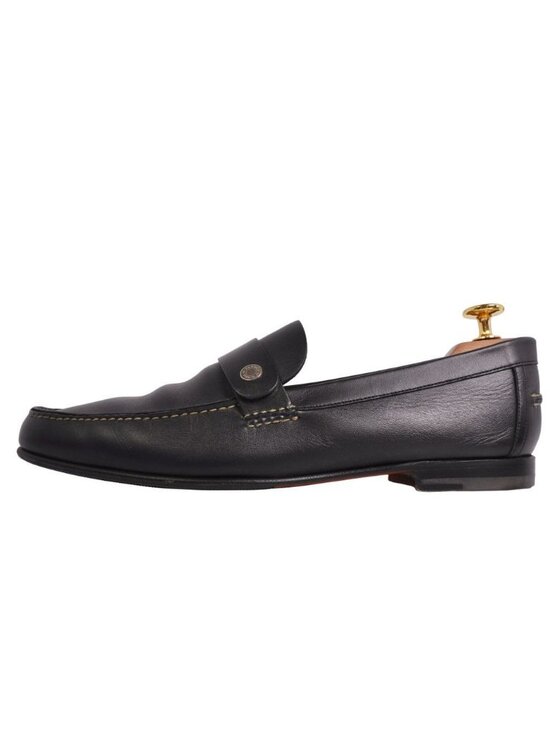 Hermes Loafers Moccasins Series Business Shoes Leather main image 5